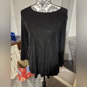 Elegant Black Women's Top by Citiknits sm